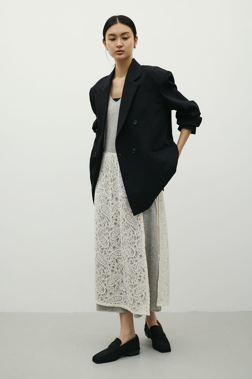 2WAYニットキャミワンピース GRY S