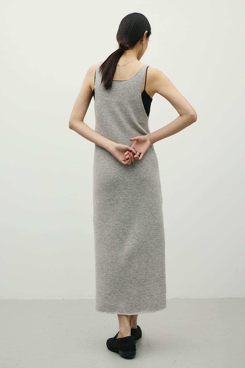 2WAYニットキャミワンピース GRY S