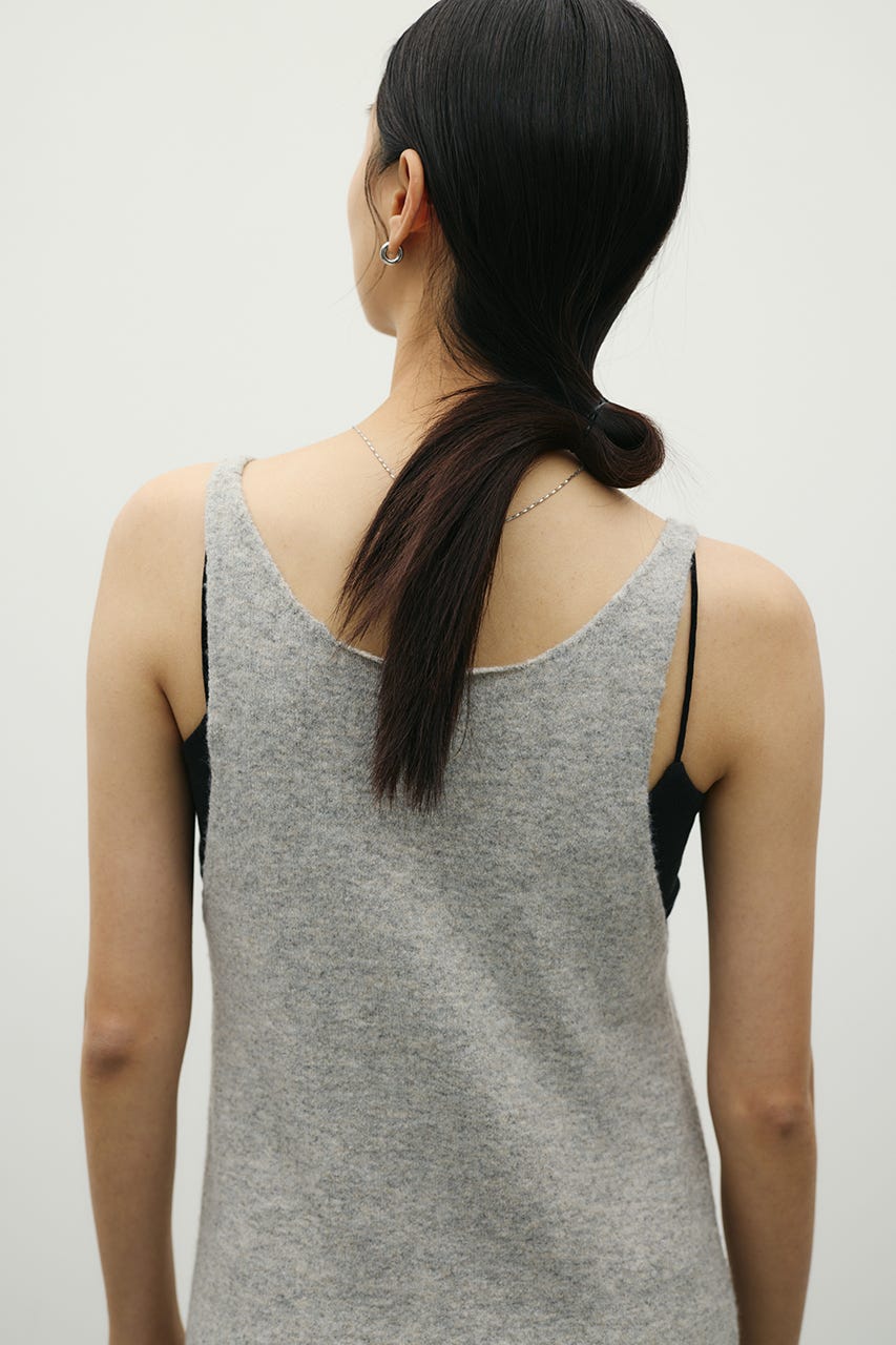 2WAYニットキャミワンピース GRY S