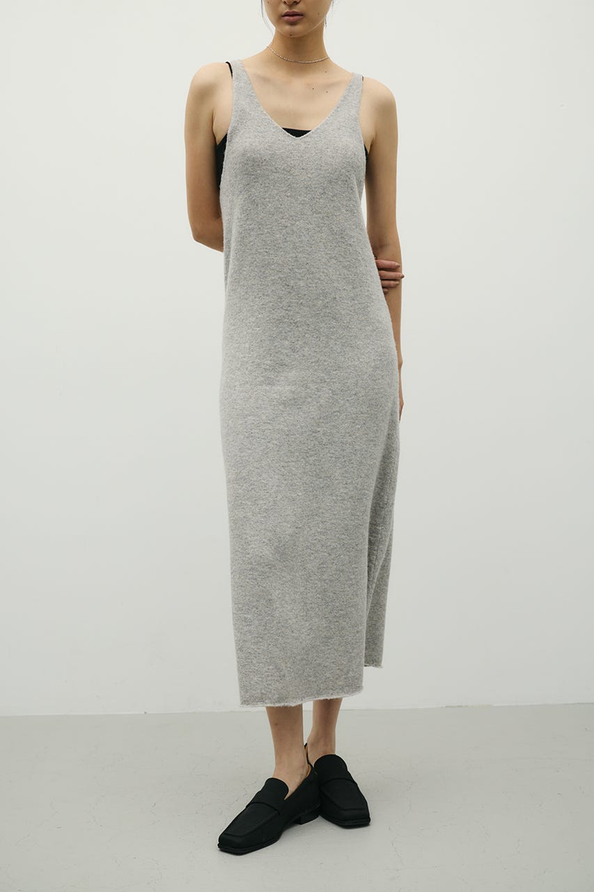 2WAYニットキャミワンピース GRY S