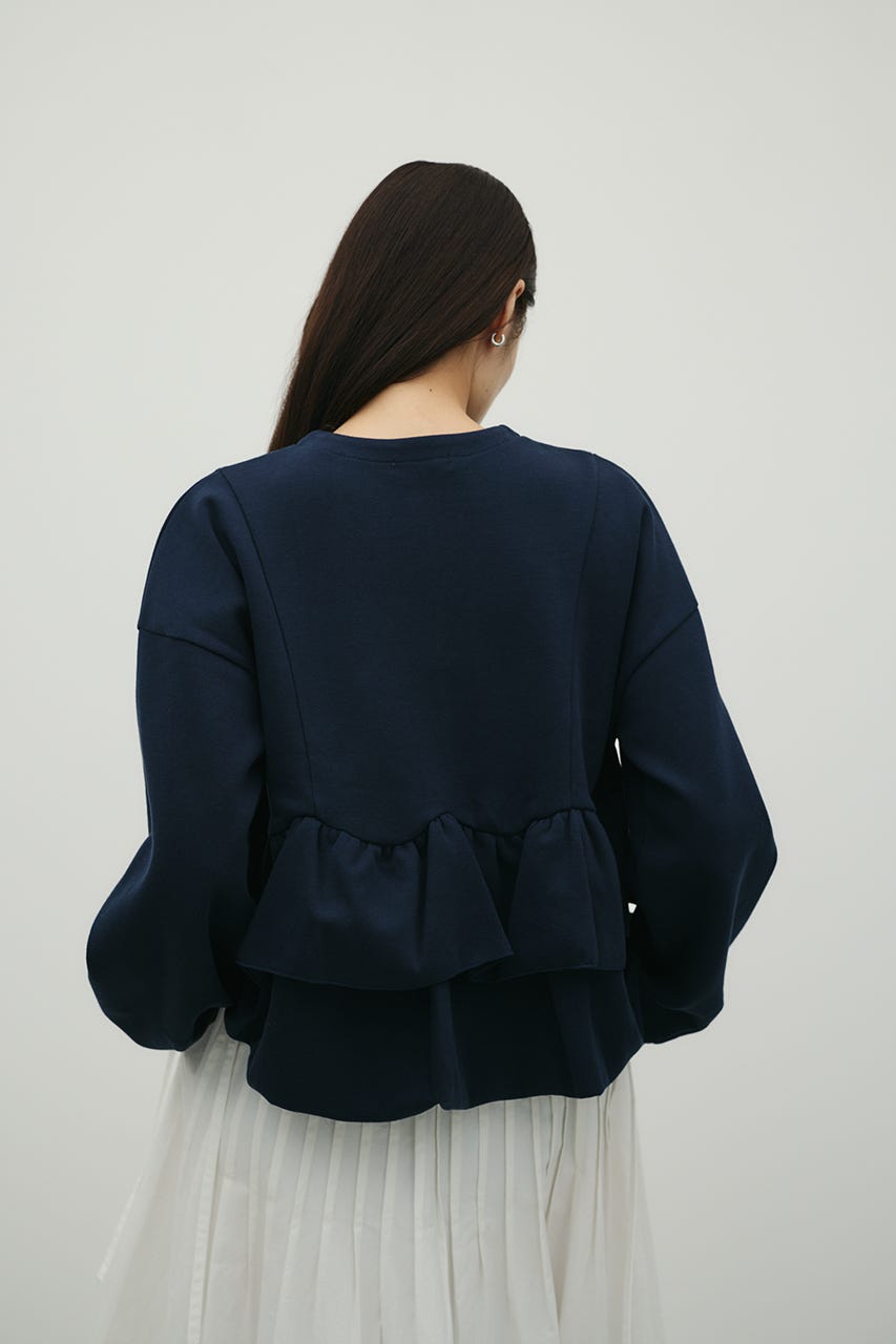 ヘムフリルジャケット NVY FREE