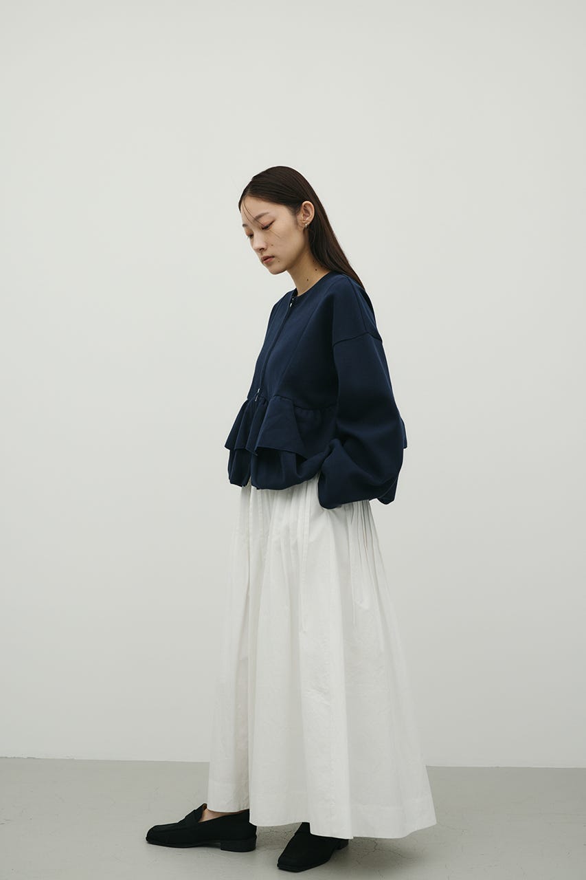 ヘムフリルジャケット NVY FREE