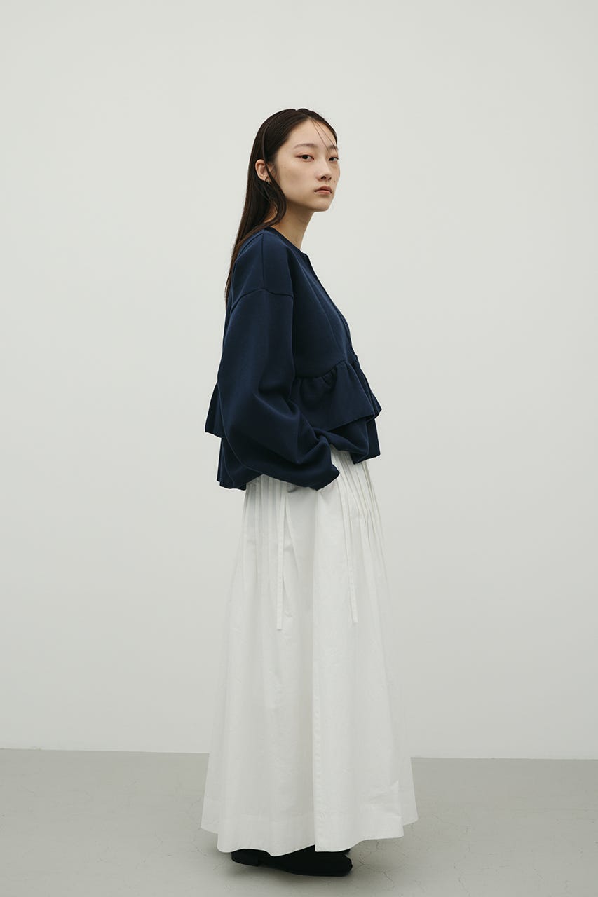 ヘムフリルジャケット NVY FREE