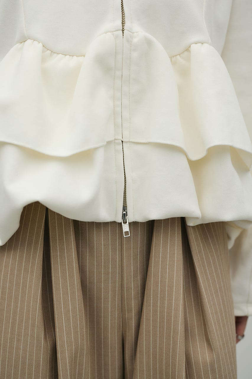 ヘムフリルジャケット WHT FREE