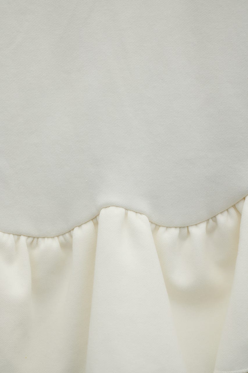 ヘムフリルジャケット WHT FREE