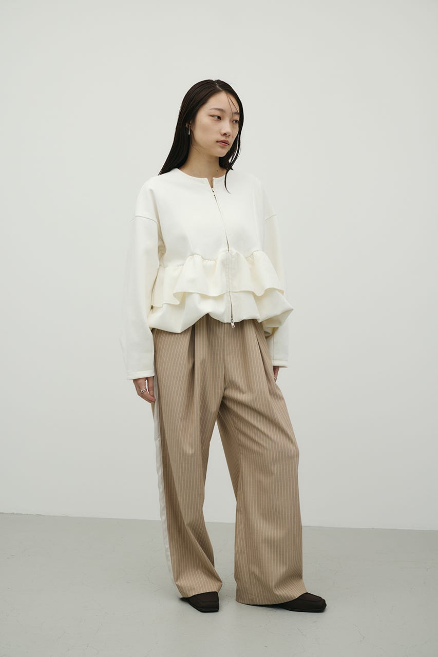 ヘムフリルジャケット WHT FREE