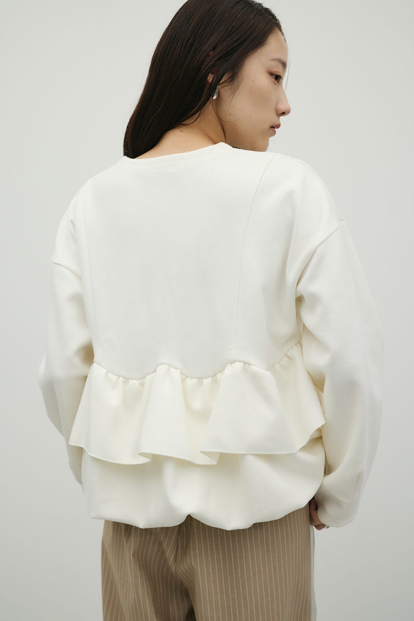 ヘムフリルジャケット WHT FREE