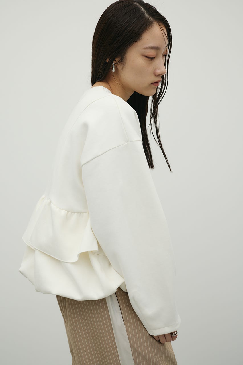 ヘムフリルジャケット WHT FREE