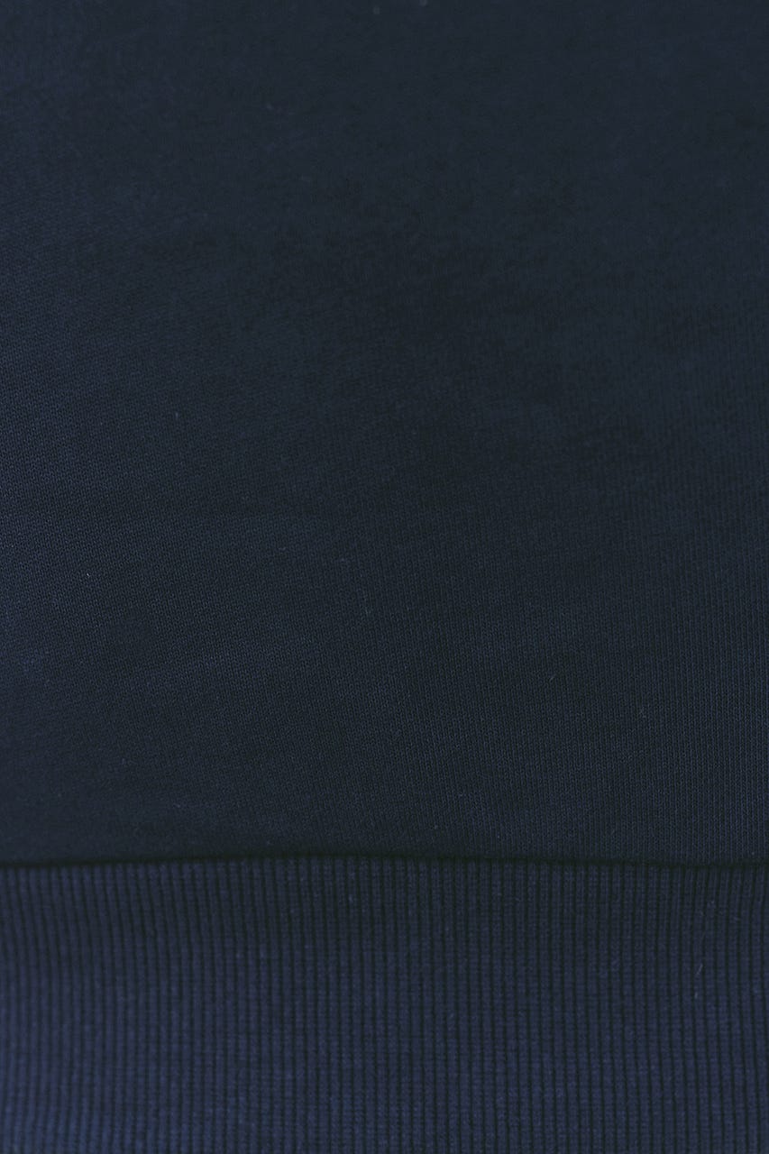 フリルカフスウェットトップ NVY FREE