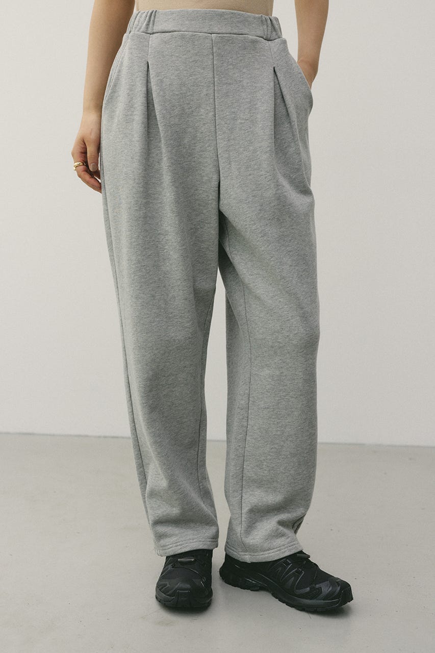 タックバレルスウェットパンツ GRY M
