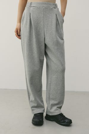 タックバレルスウェットパンツ