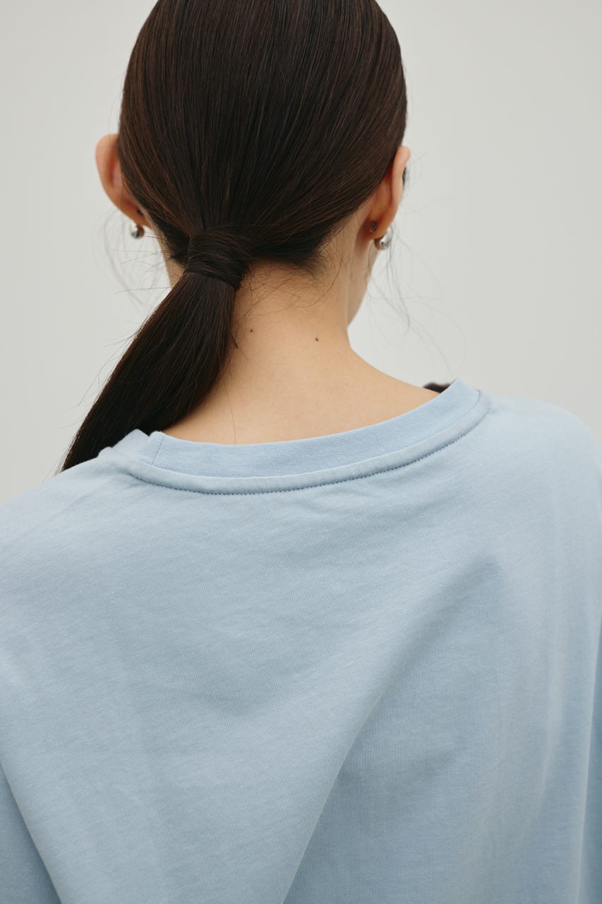 フロッキープリントフラワーT SAX FREE