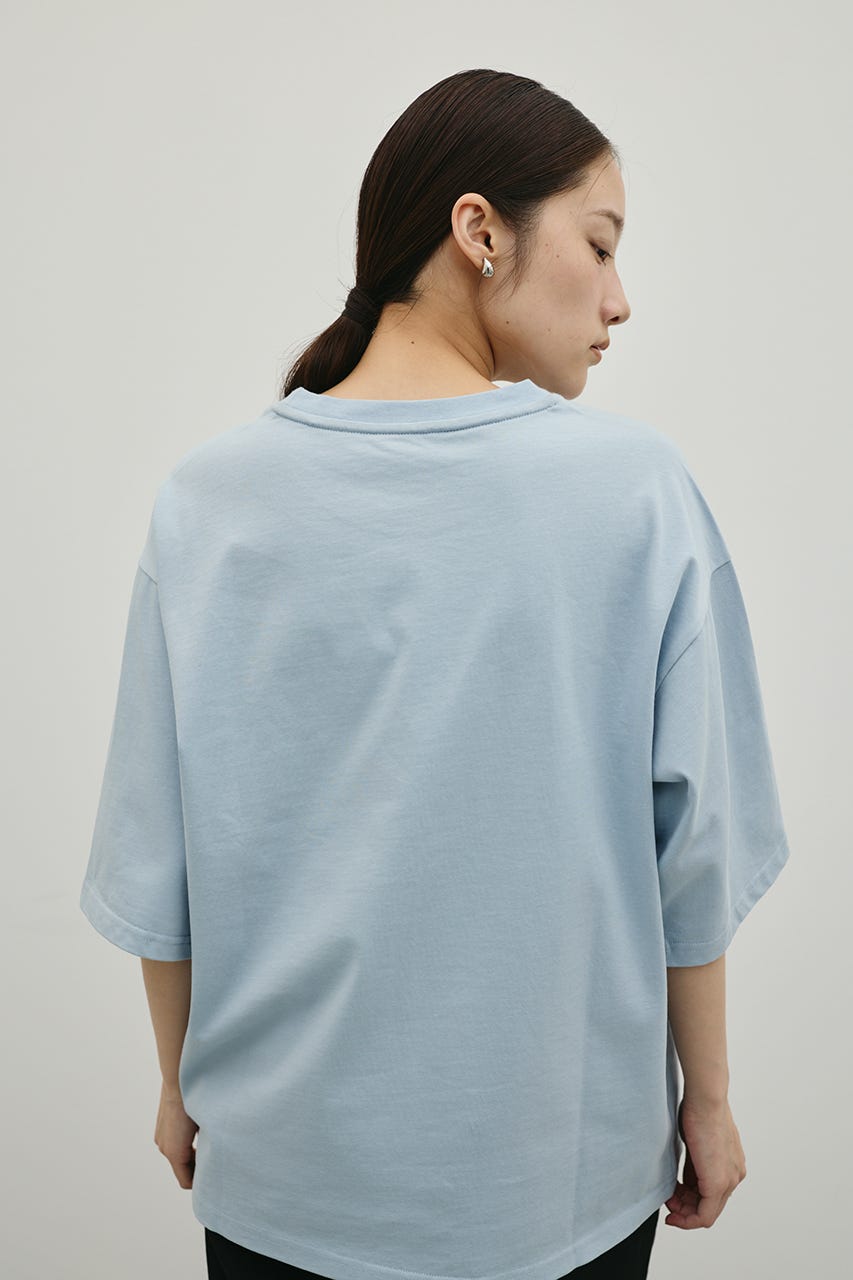 フロッキープリントフラワーT SAX FREE