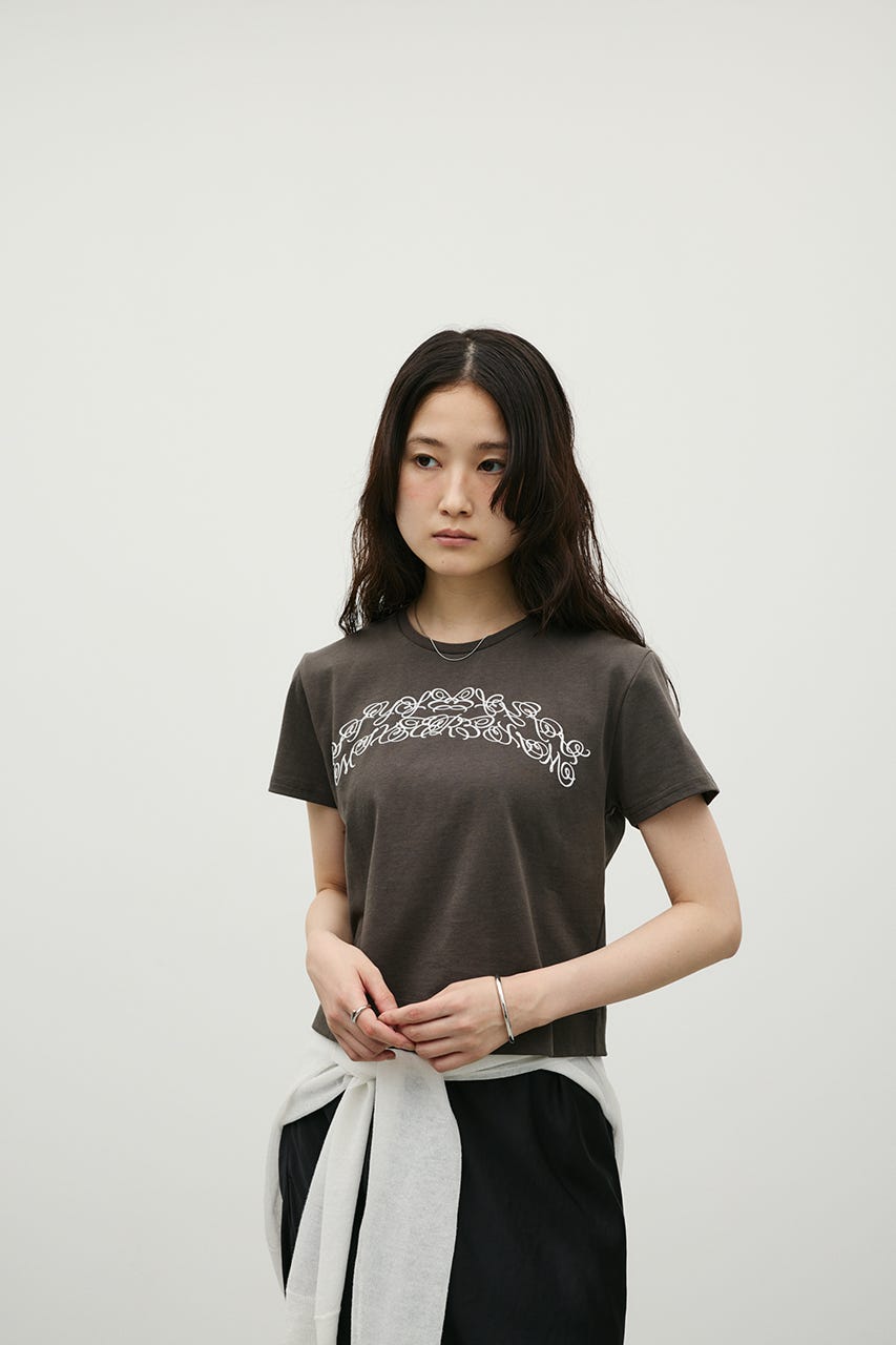 グラフィックロゴT GRY FREE