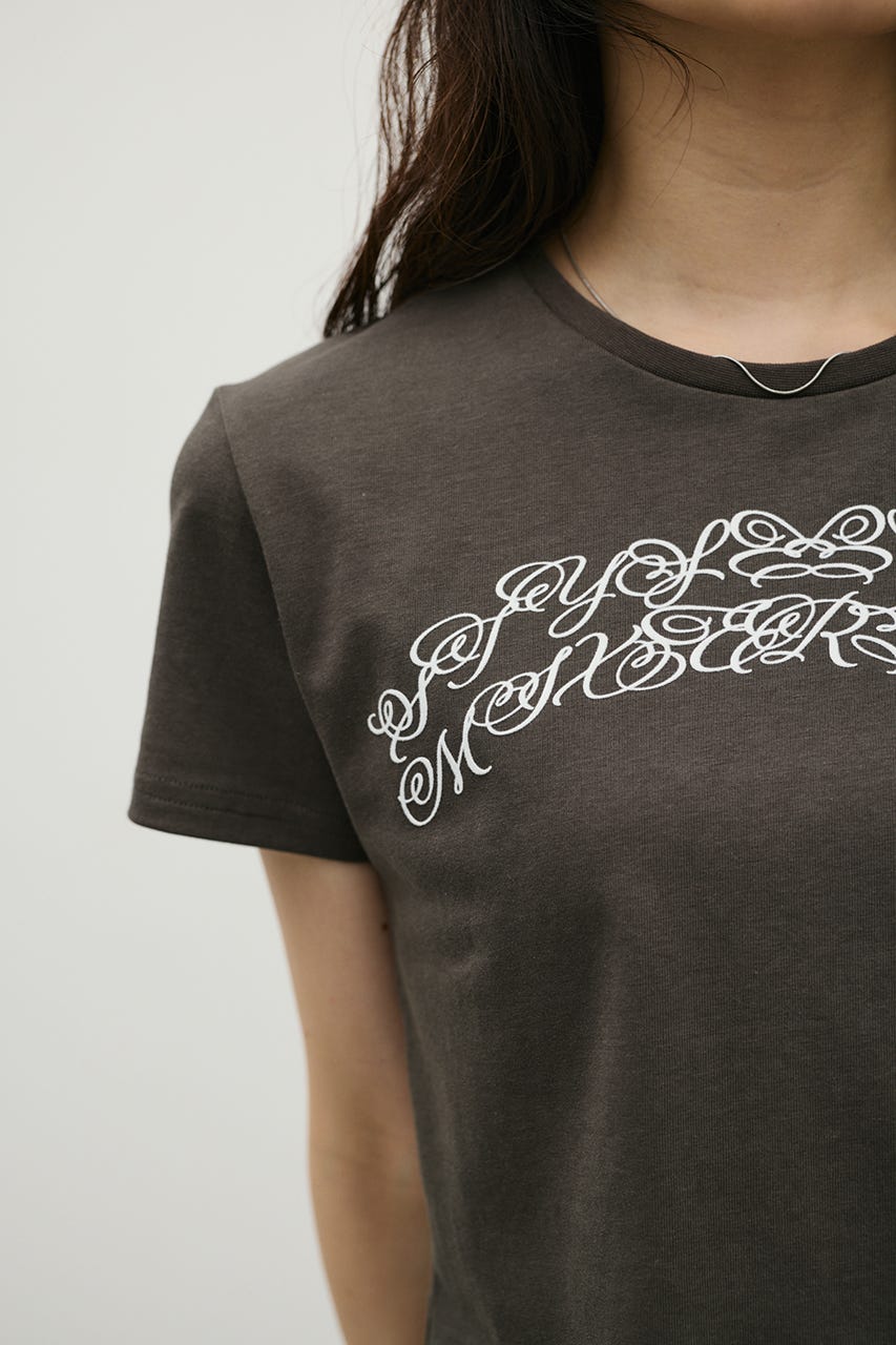 グラフィックロゴT GRY FREE