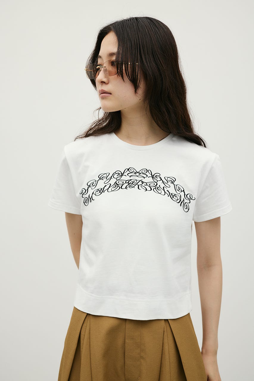 グラフィックロゴT WHT FREE
