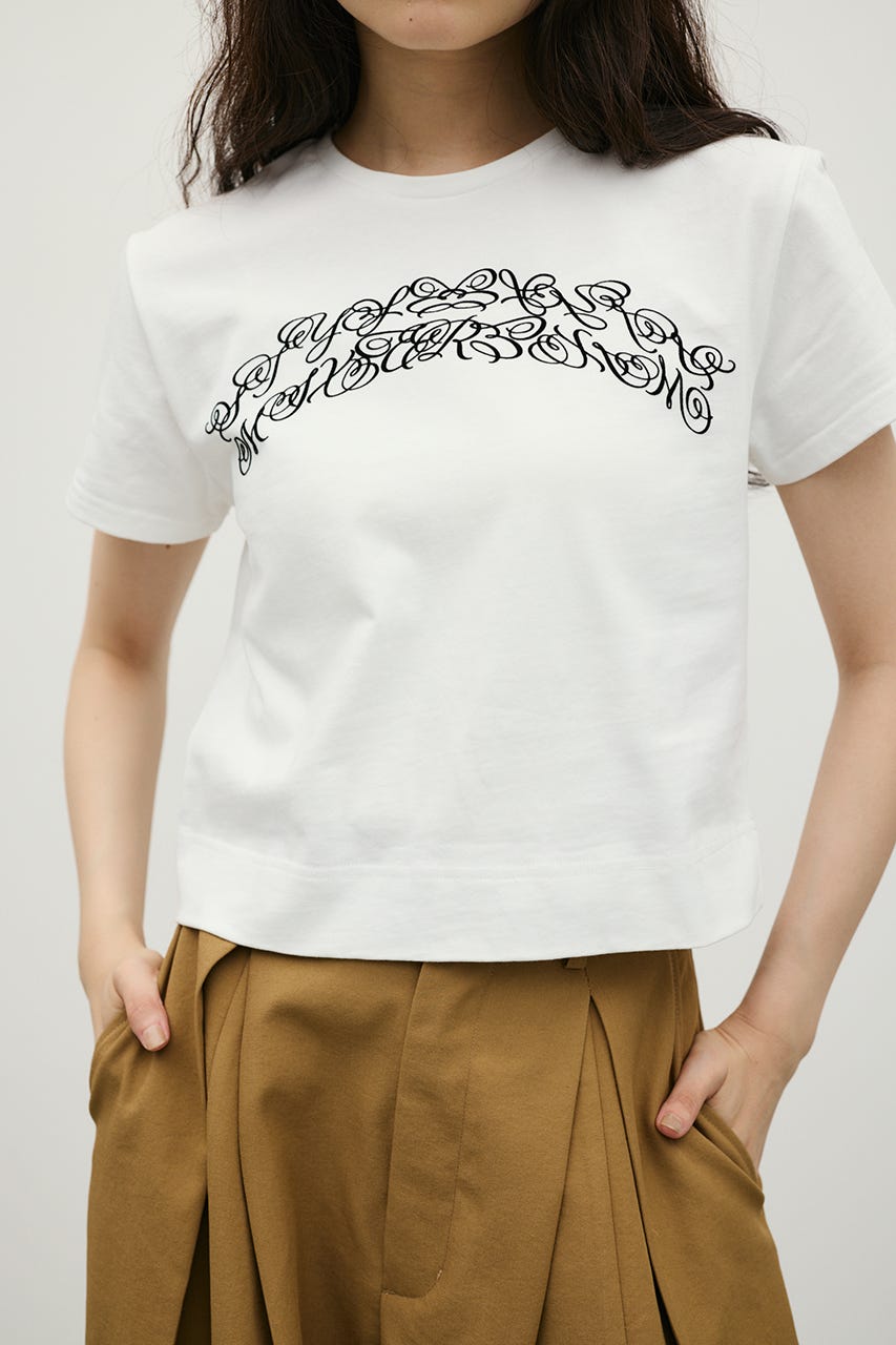 グラフィックロゴT WHT FREE