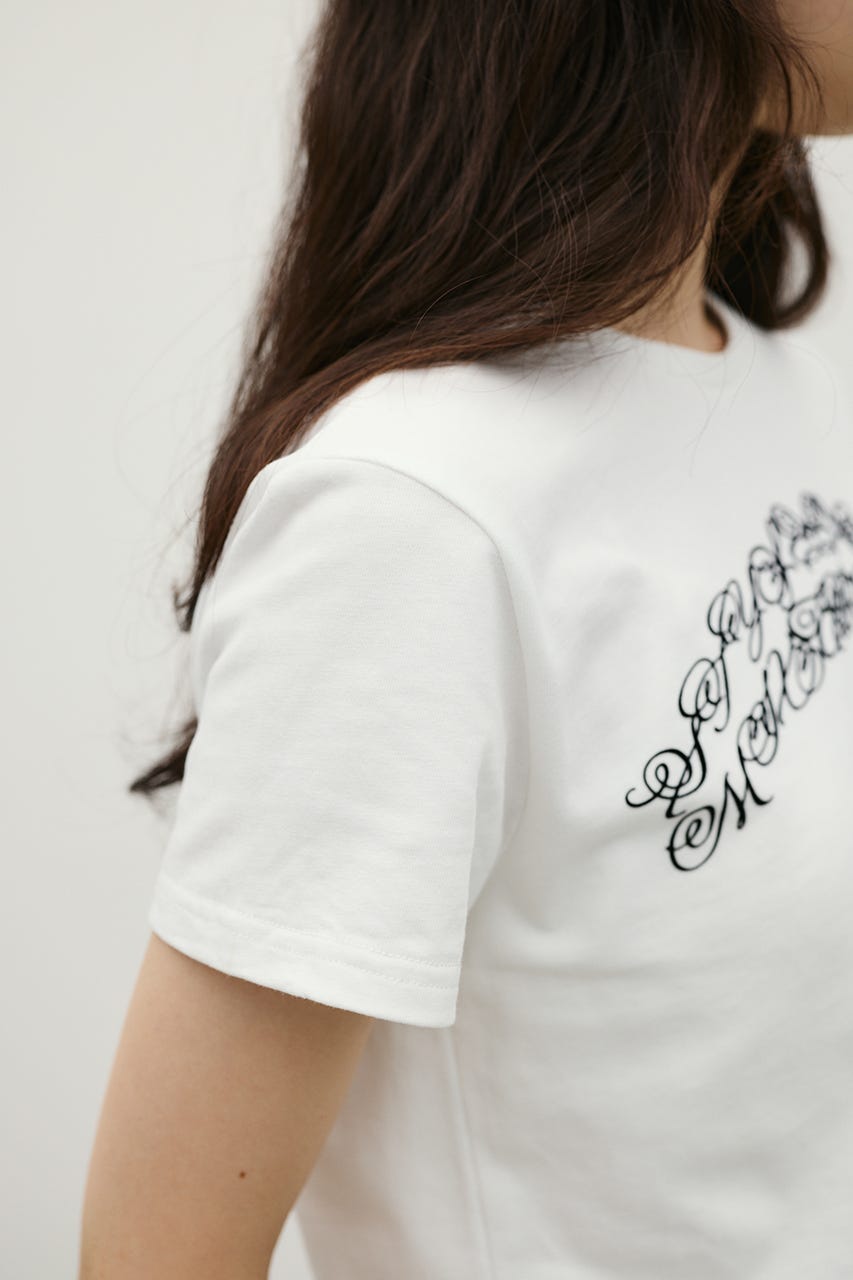 グラフィックロゴT WHT FREE