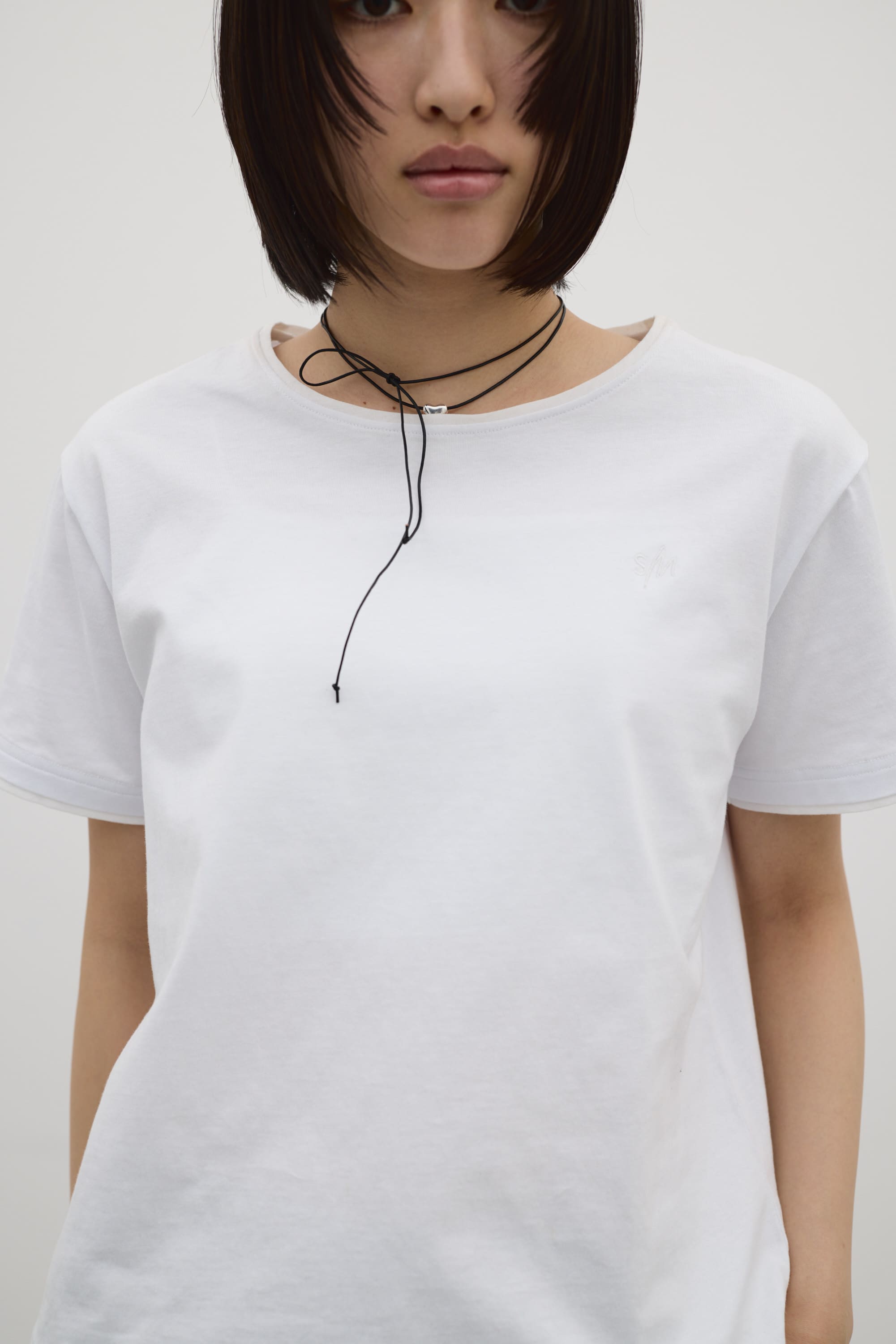 26SS ノベルティ SMロゴT WHT FREE