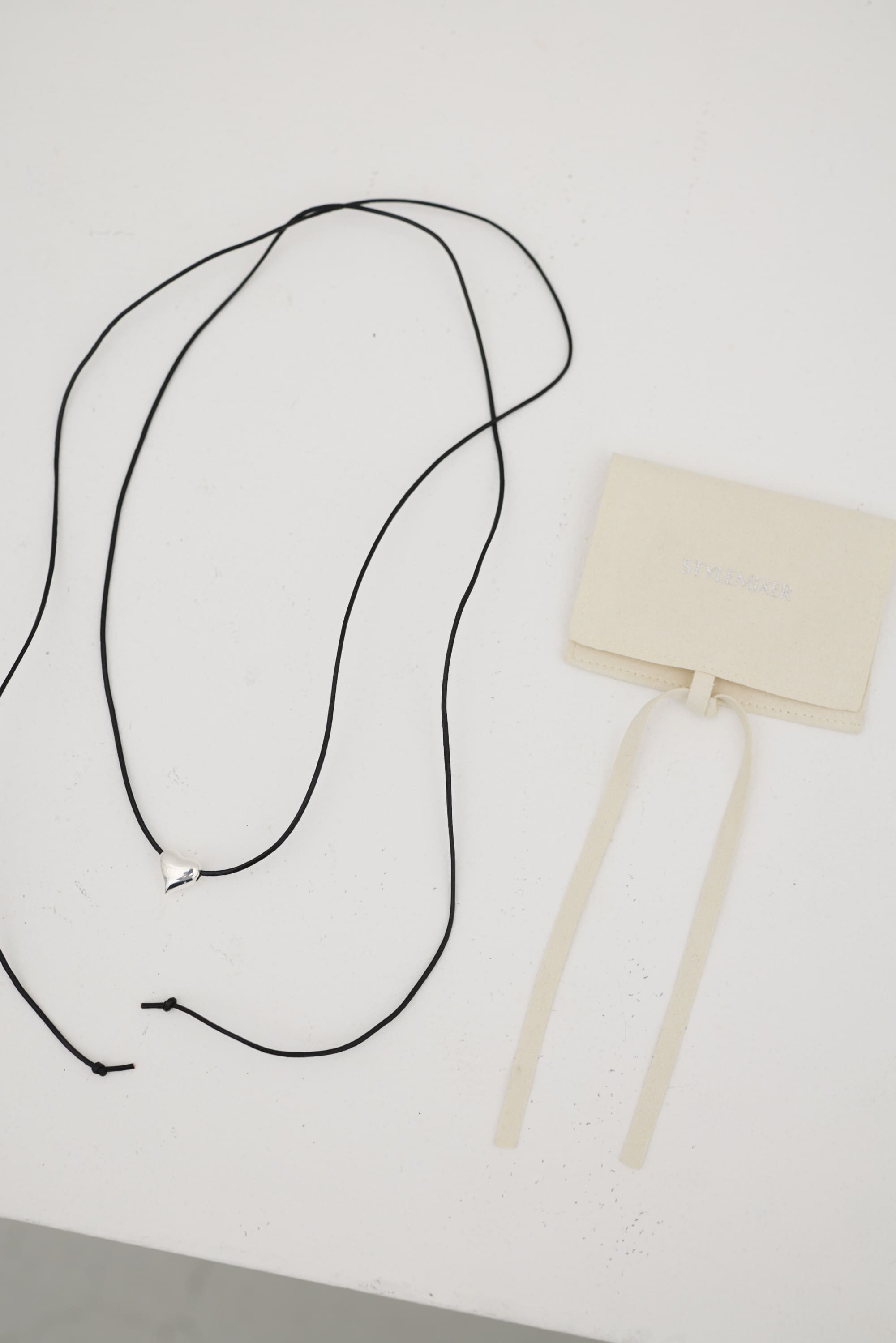 26SS ノベルティ silver925ハートネックレス SLV FREE