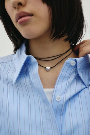 26SS ノベルティ silver925ハートネックレス