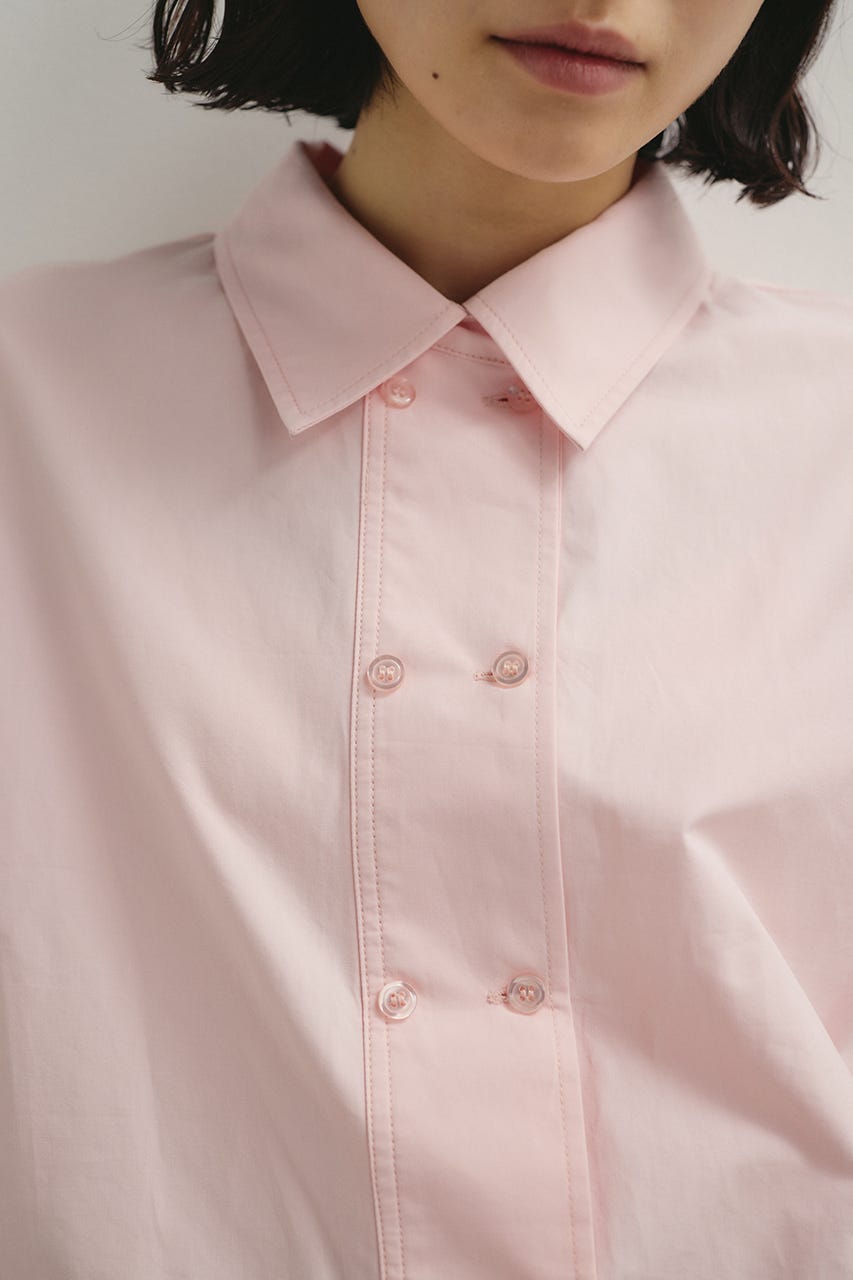 カッティングレイヤードカフスシャツ PNK FREE