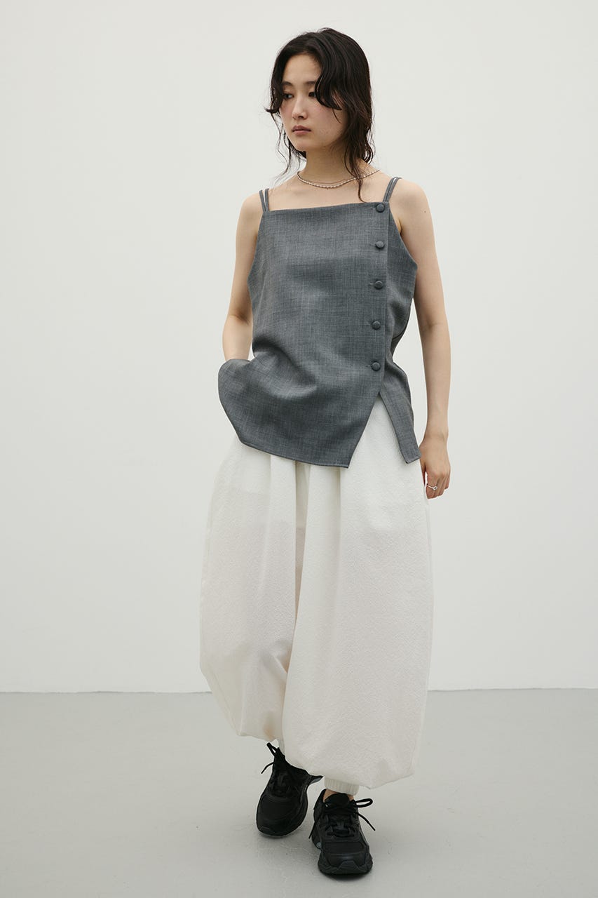 マニッシュボタンベスト GRY M