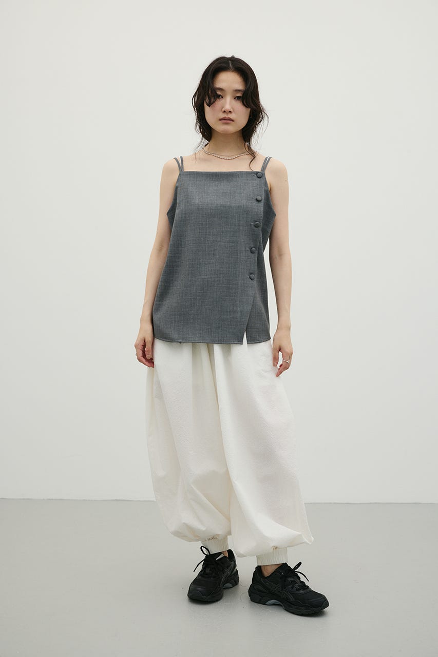 マニッシュボタンベスト GRY M
