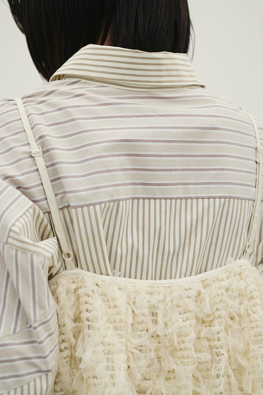 チュールフリルキャミ IVOY FREE