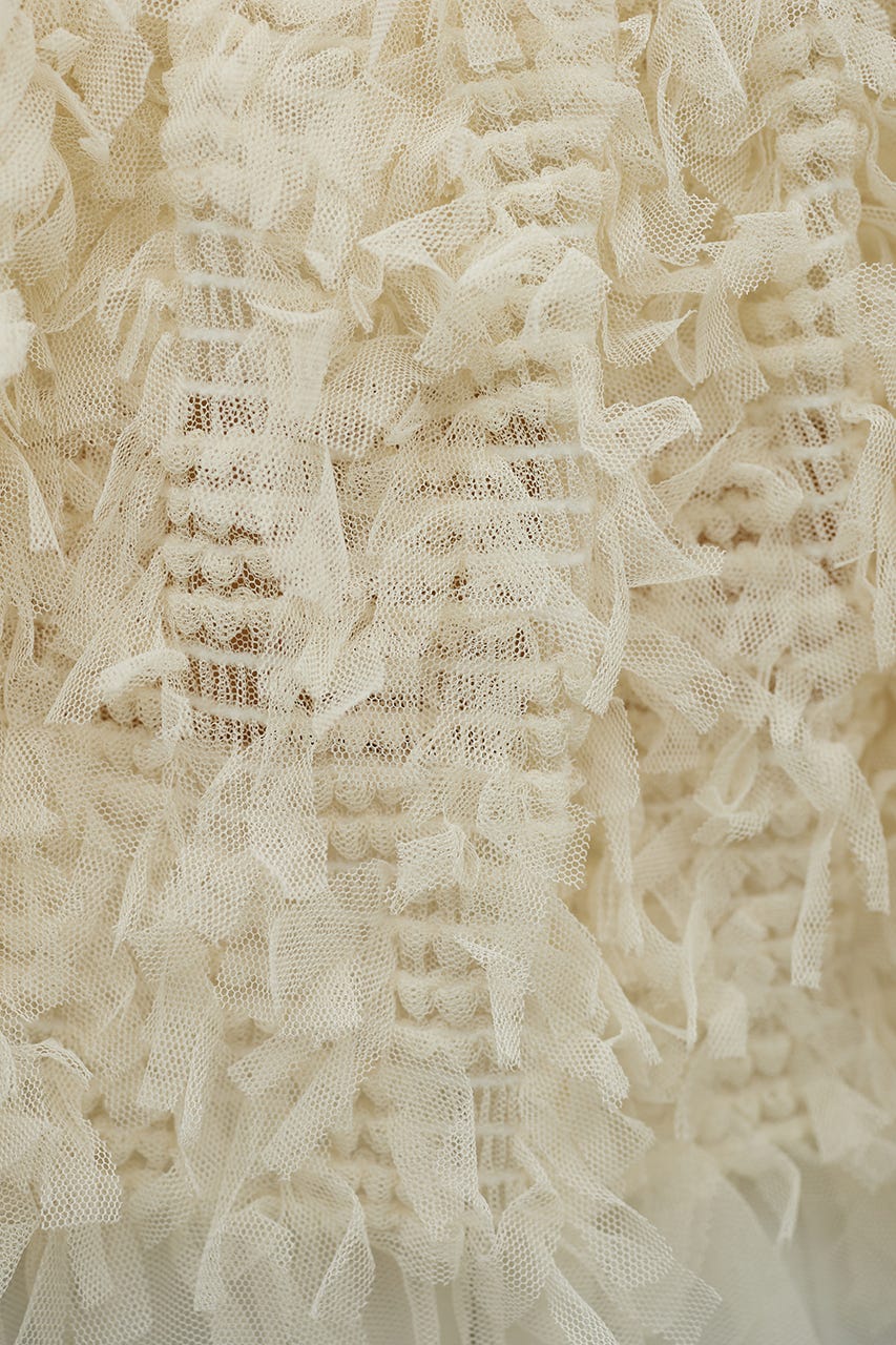 チュールフリルキャミ IVOY FREE