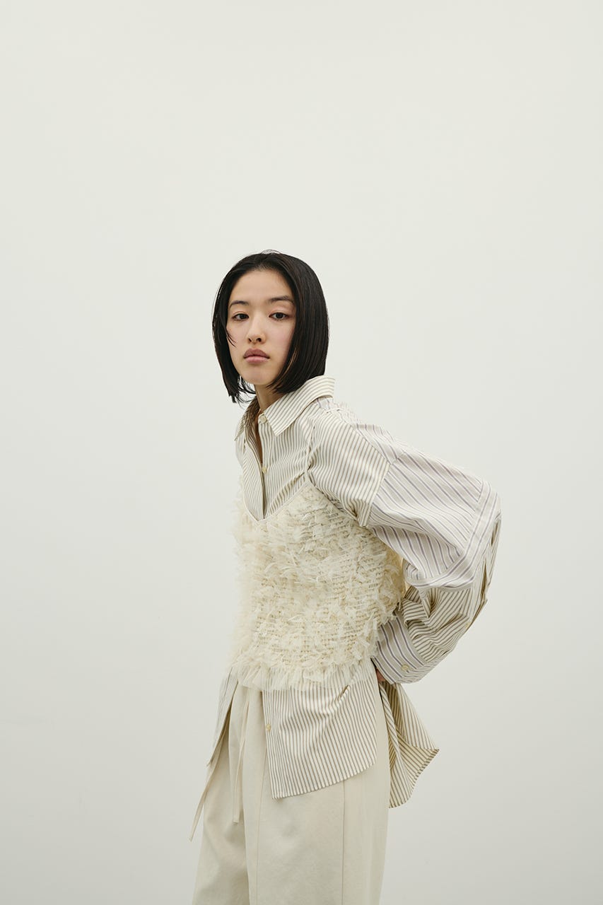 チュールフリルキャミ IVOY FREE