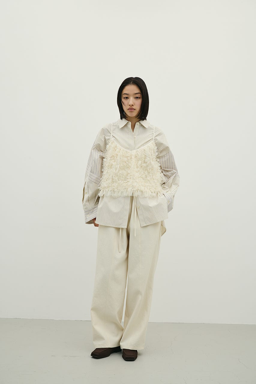 チュールフリルキャミ IVOY FREE