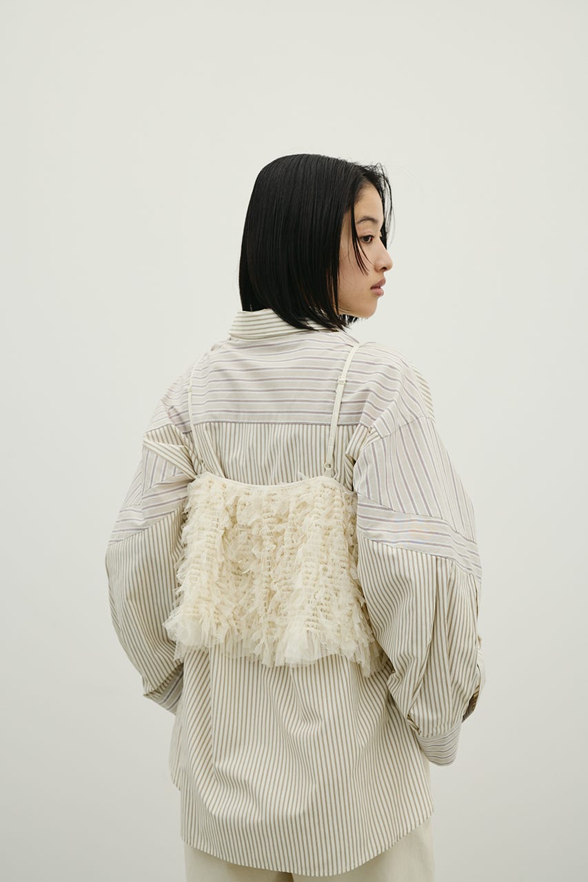 チュールフリルキャミ IVOY FREE