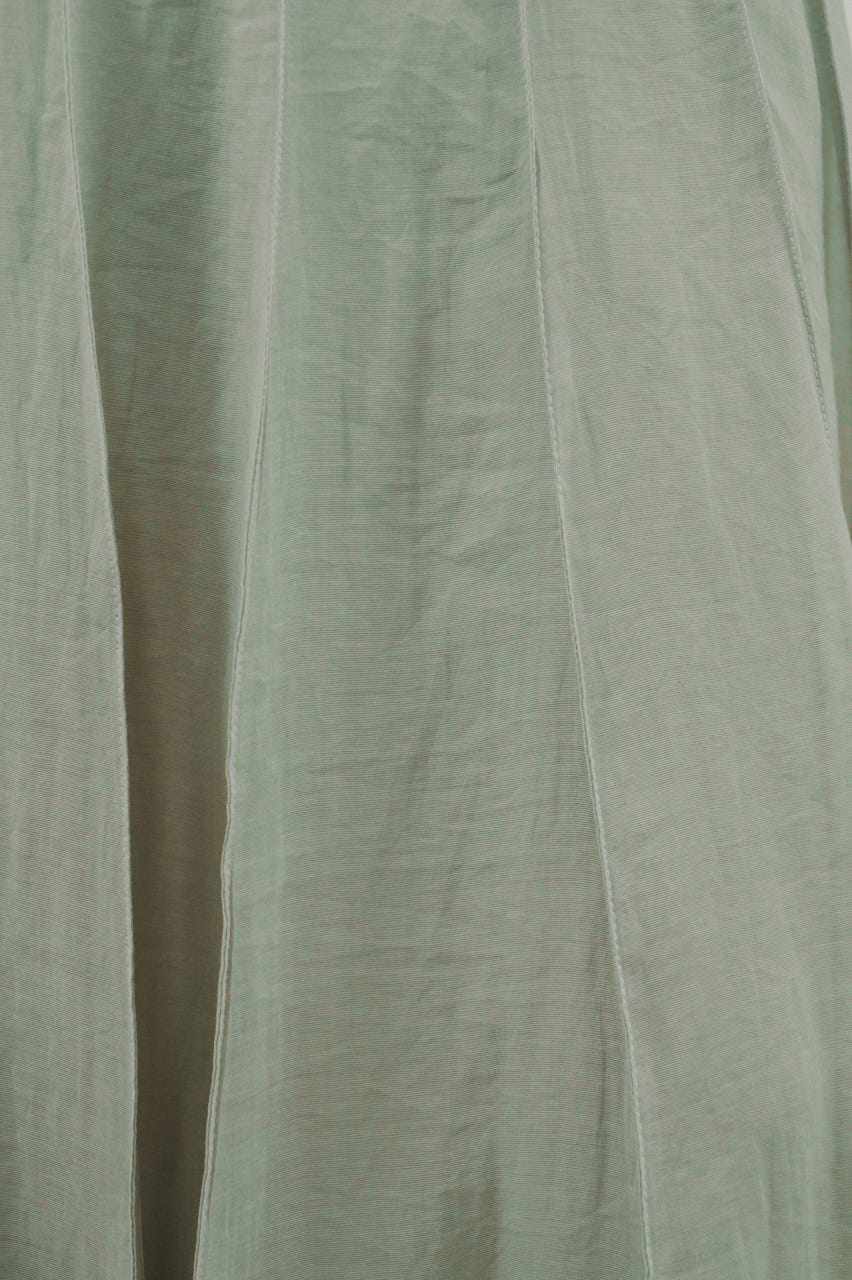 ピンタックシアースカート MINT S