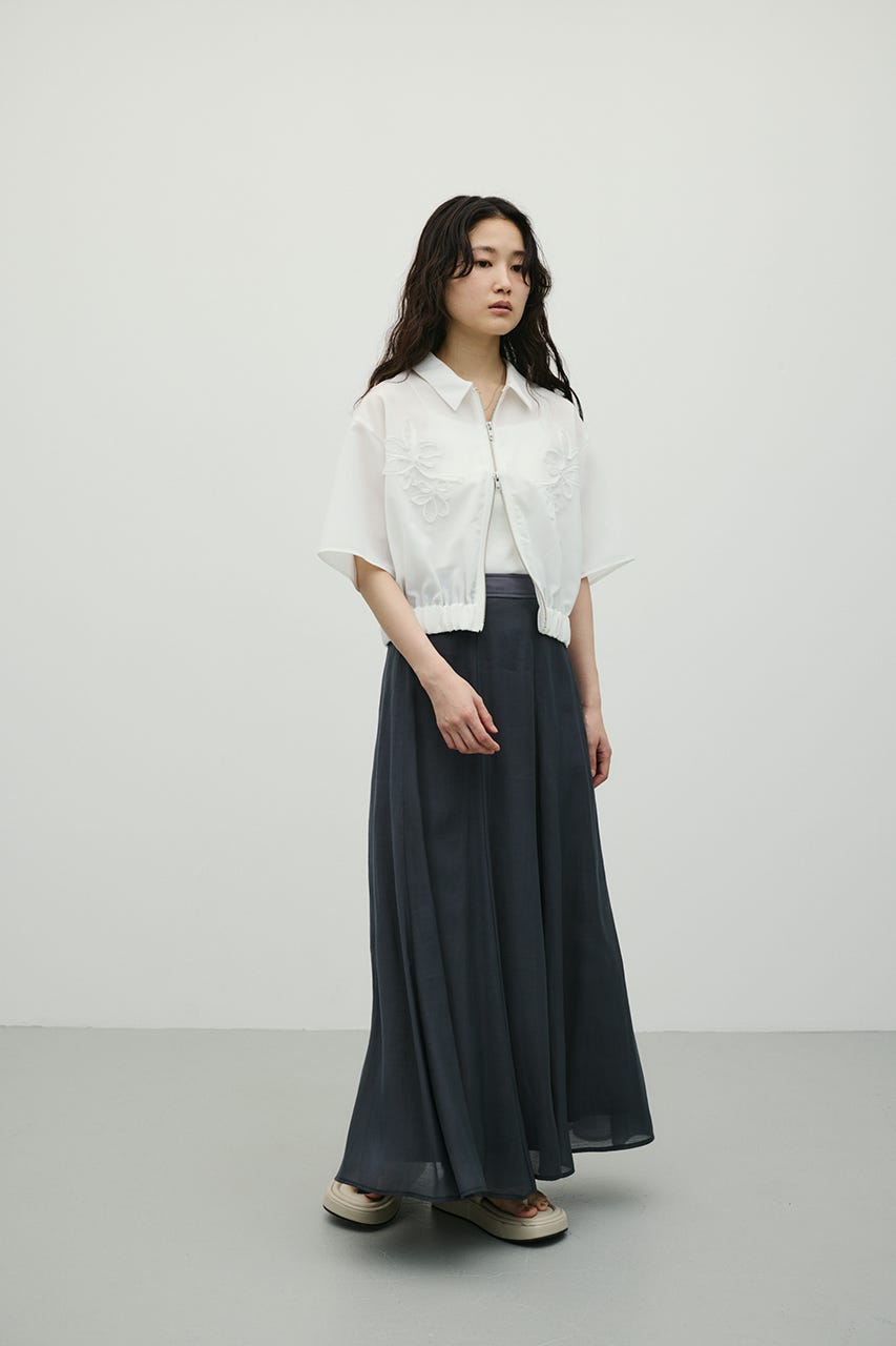 シアーナロースカート C.GRY S