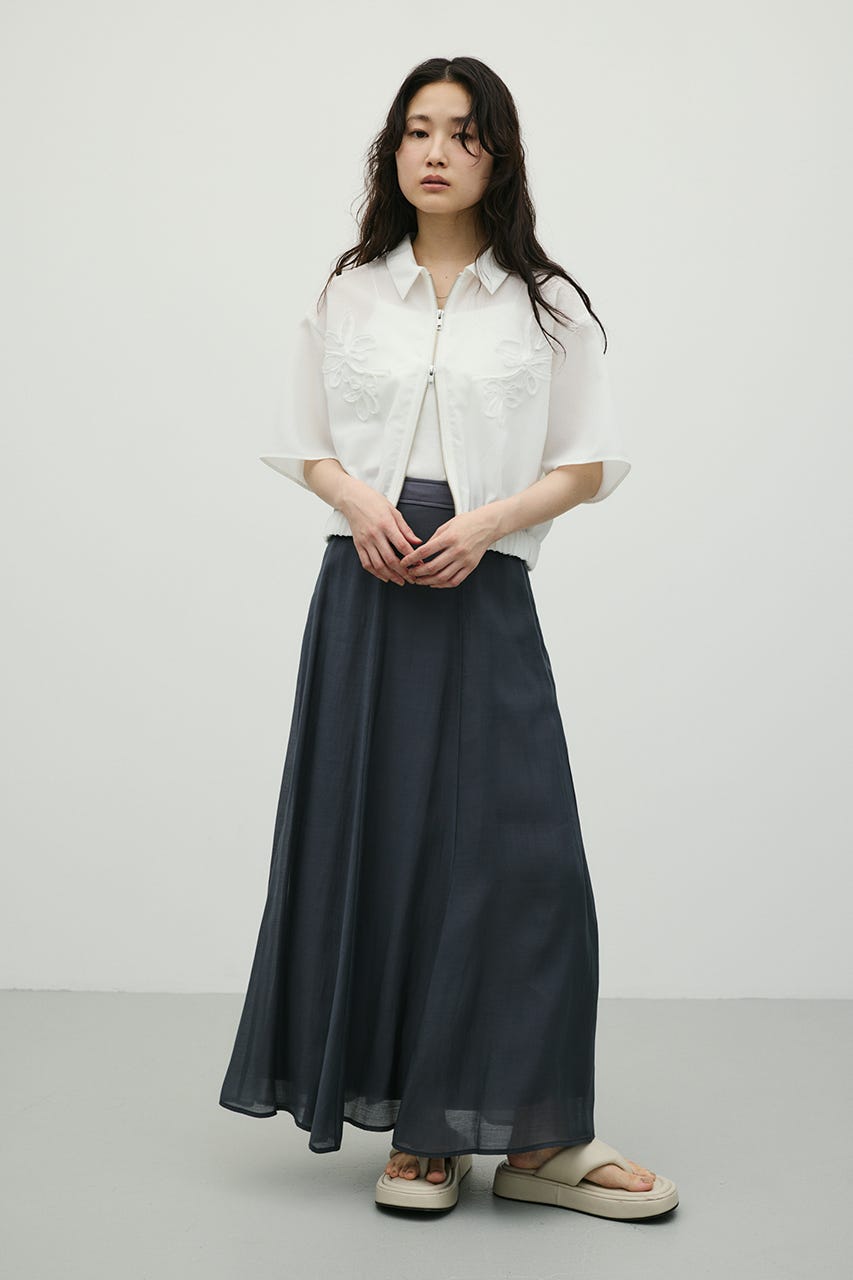 シアーナロースカート C.GRY S