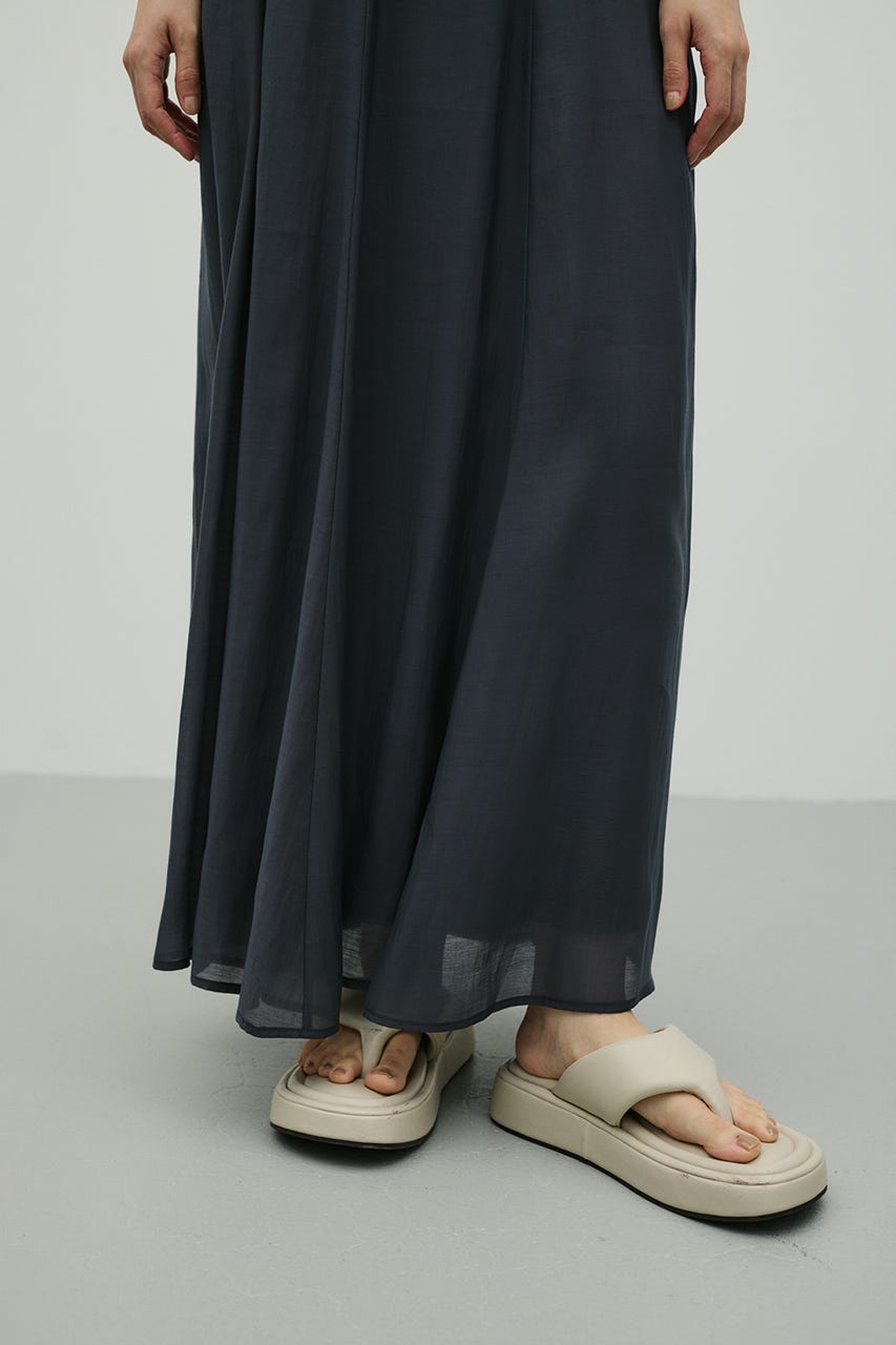 シアーナロースカート C.GRY S
