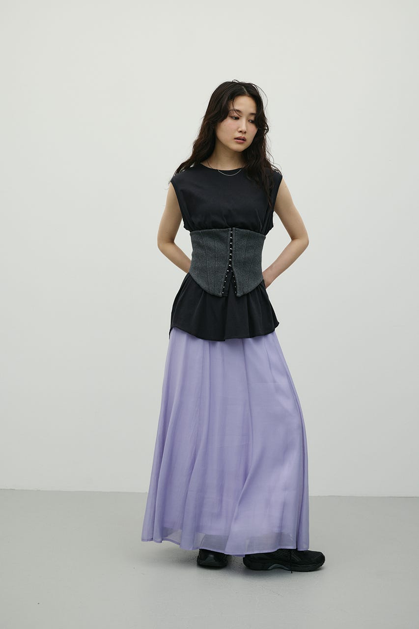 シアーナロースカート PUR S