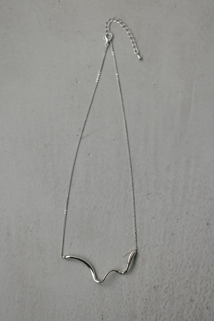 ニュアンスモチーフネックレス SLV FREE