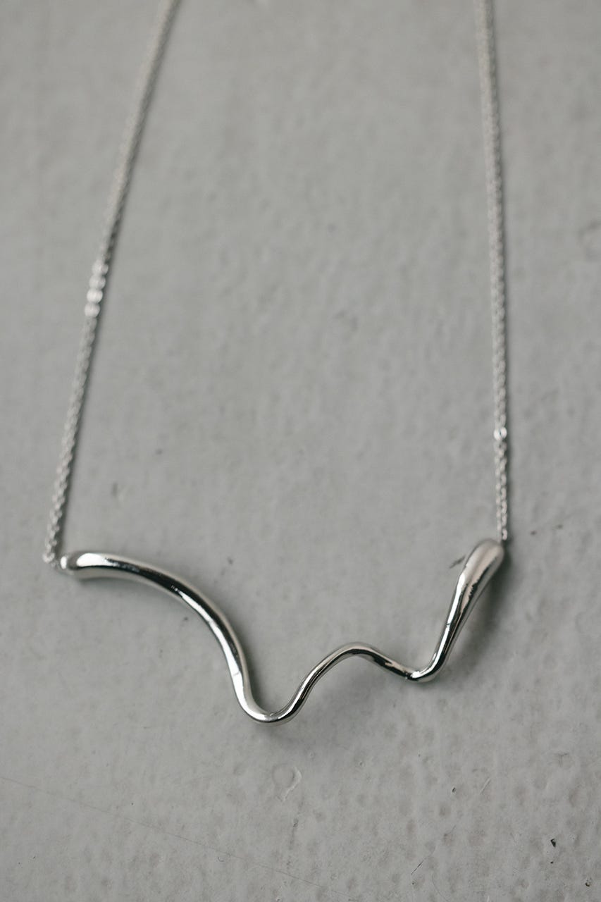 ニュアンスモチーフネックレス SLV FREE