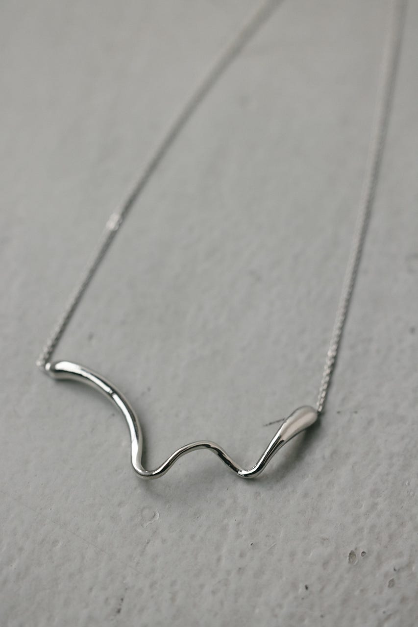 ニュアンスモチーフネックレス SLV FREE