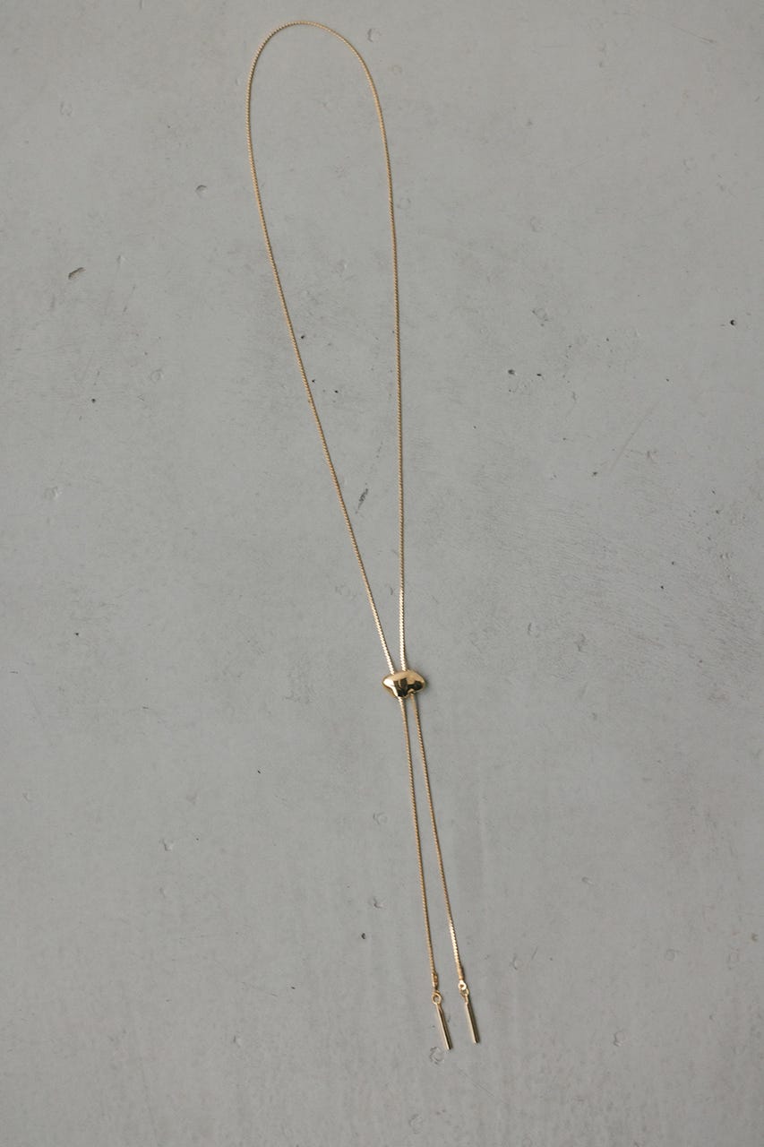 モチーフタイネックレス GLD FREE