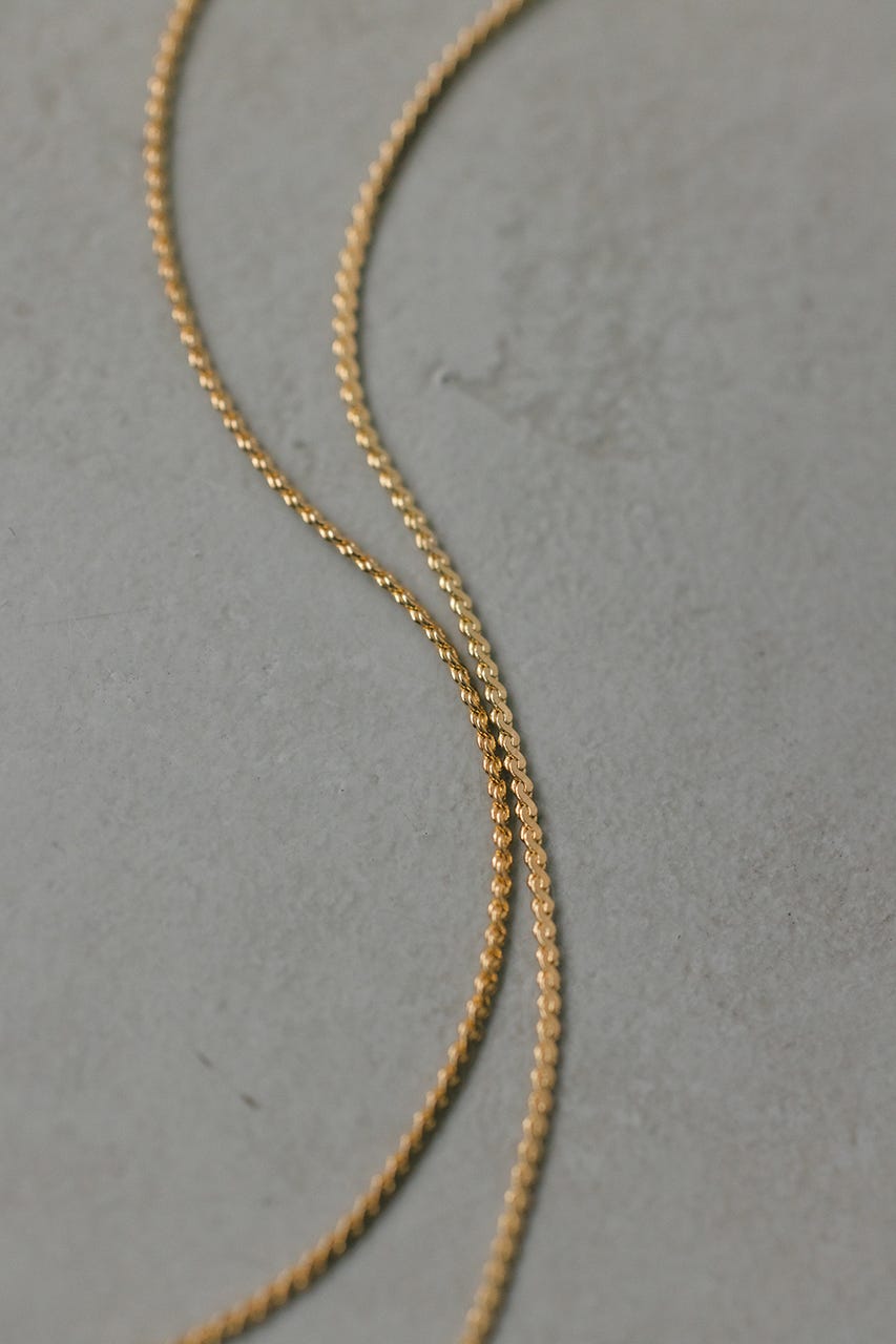 モチーフタイネックレス GLD FREE