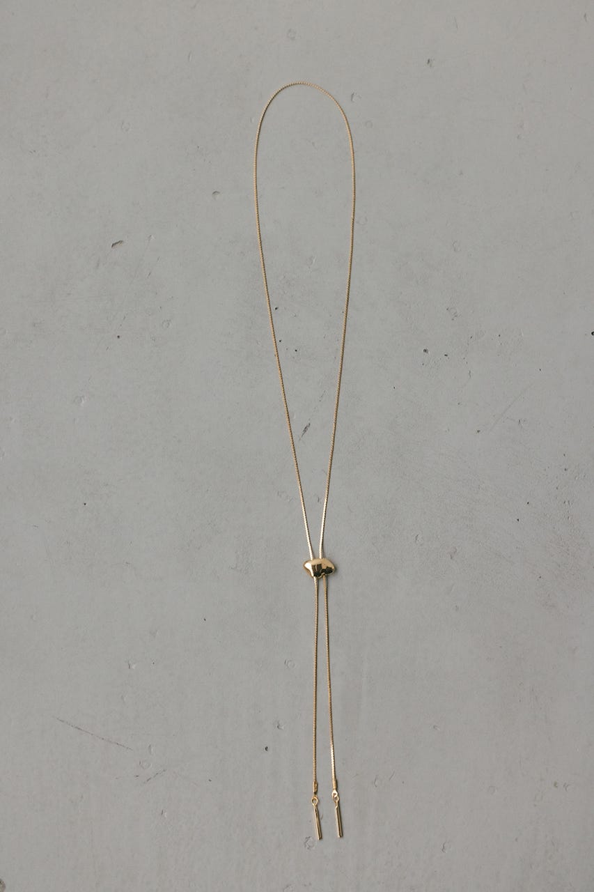 モチーフタイネックレス GLD FREE