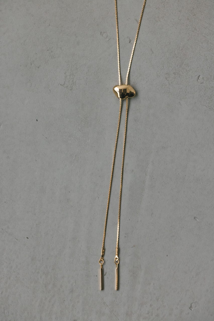 モチーフタイネックレス GLD FREE