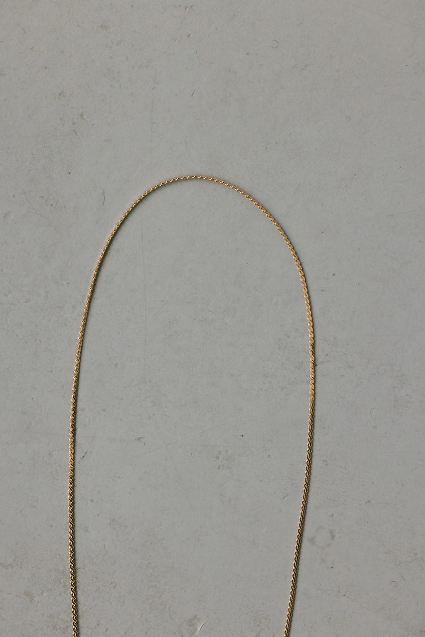 モチーフタイネックレス GLD FREE