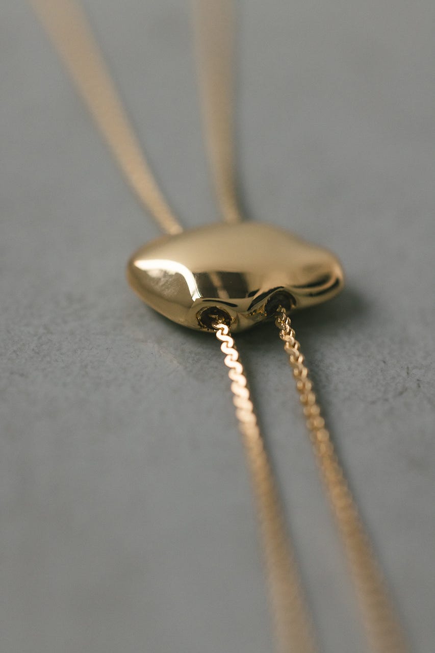 モチーフタイネックレス GLD FREE