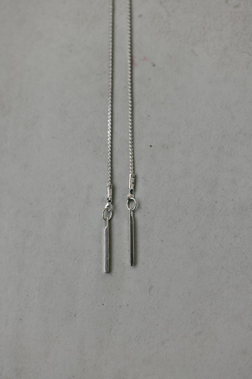 モチーフタイネックレス SLV FREE