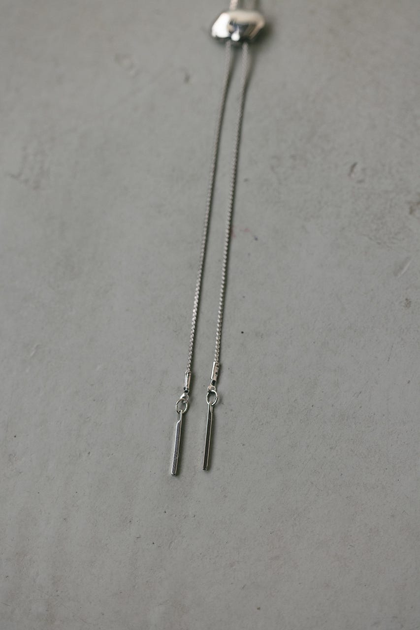 モチーフタイネックレス SLV FREE