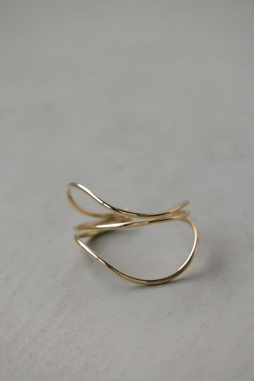 ウェーブバングル GLD FREE